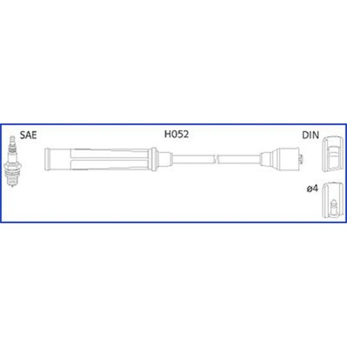 Hitachi zündleitungssatz - hitachi,